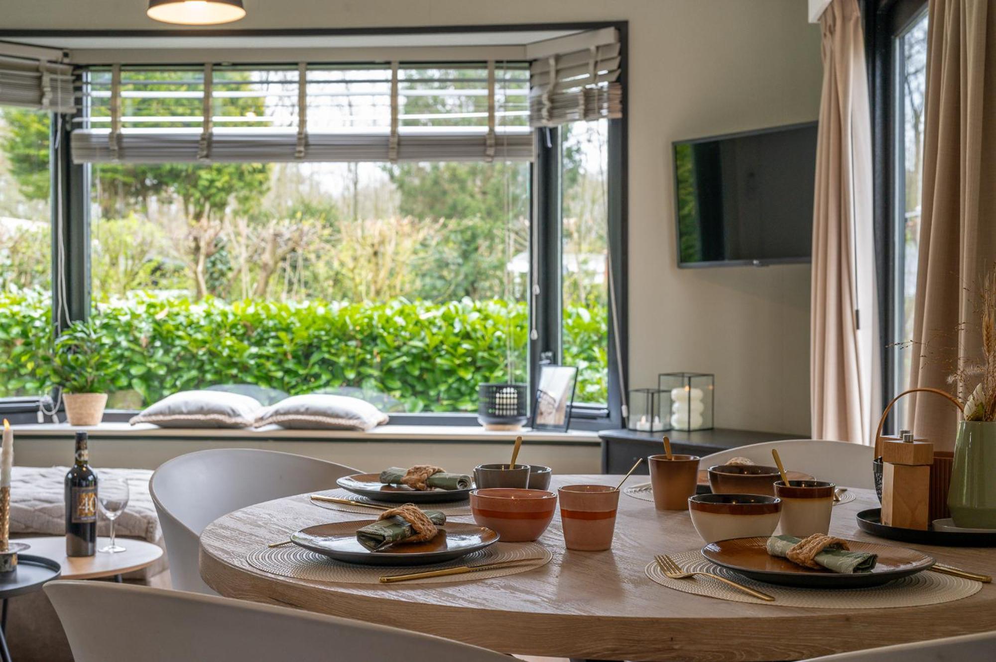 Hotel Chique Chalet Met Zicht Over De Weilanden Op De Veluwe Epe Eksteriør billede